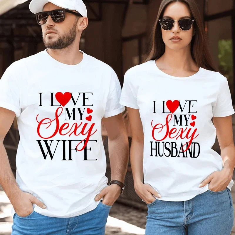 I Love My Sexy Wife Husband Shirts