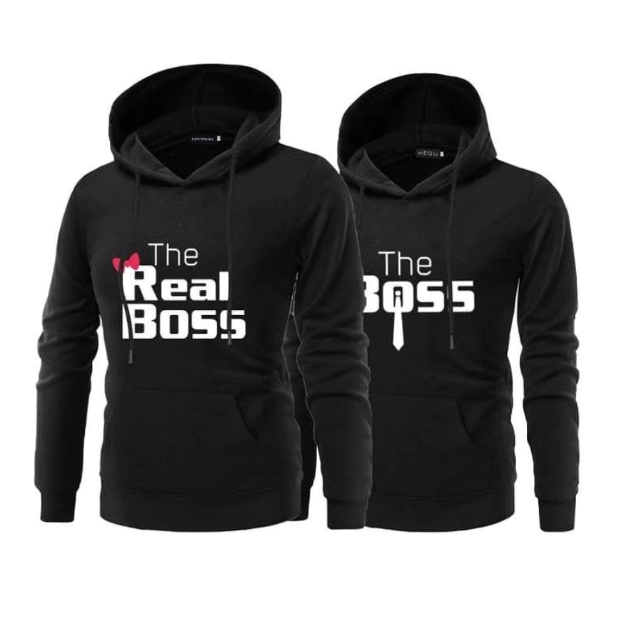 The Boss Cute Couple Matching Hoodies