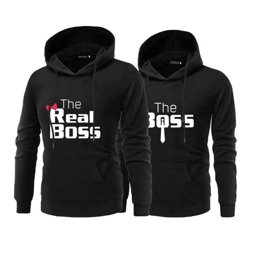 The Boss Cute Couple Matching Hoodies