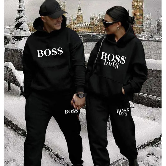 Boss & Boss Lady Couple Sweatsuits (Hoodies & Sweatpants)