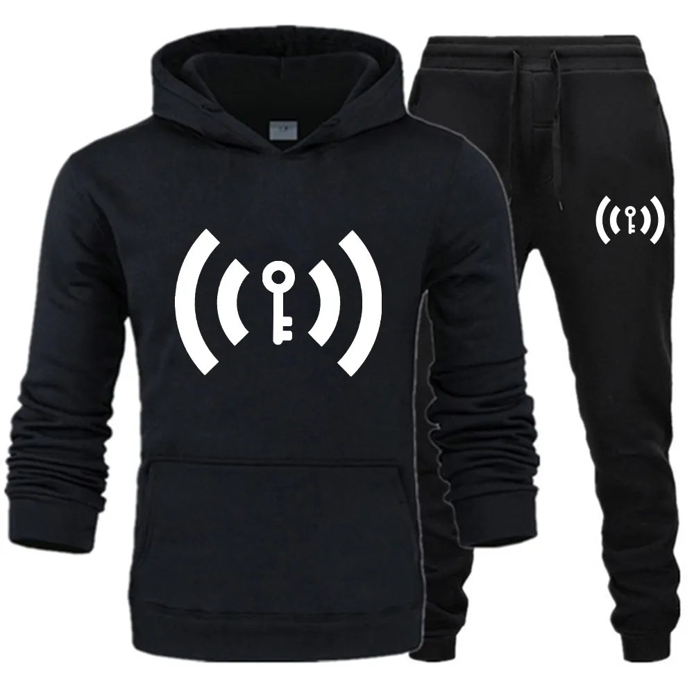 Lover Wifi Cute Matching Couple Sweatsuits