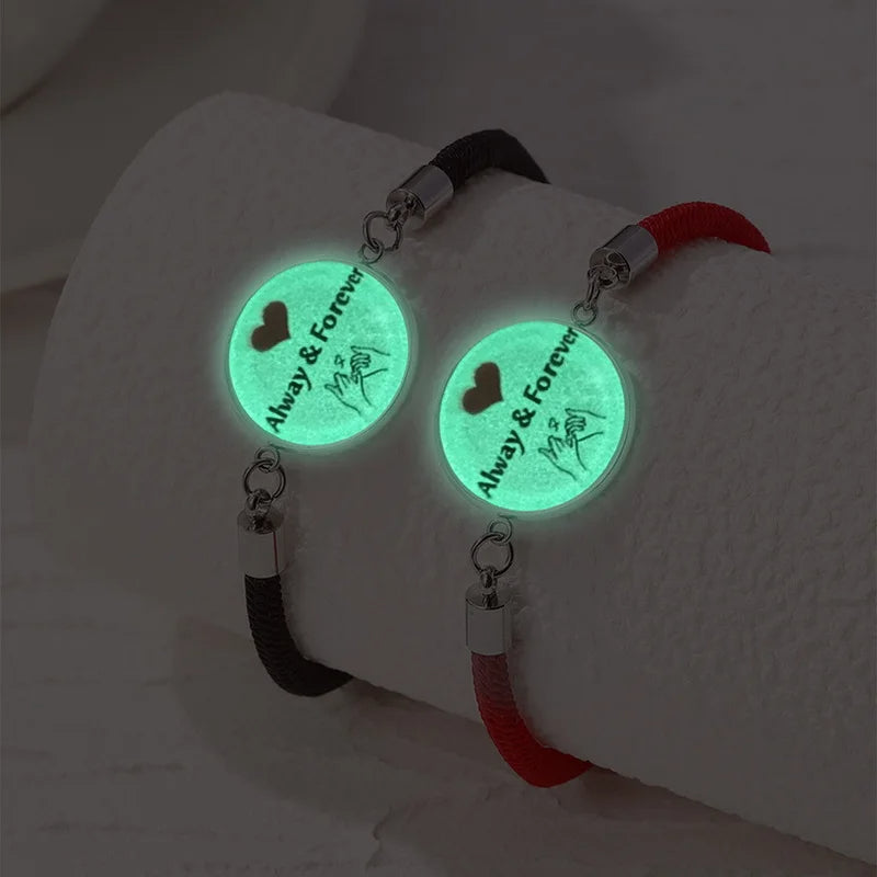 Luminous Always Forever Couple Bracelets