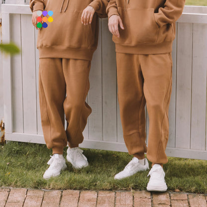 Thick Fleece Couple Sweatpants