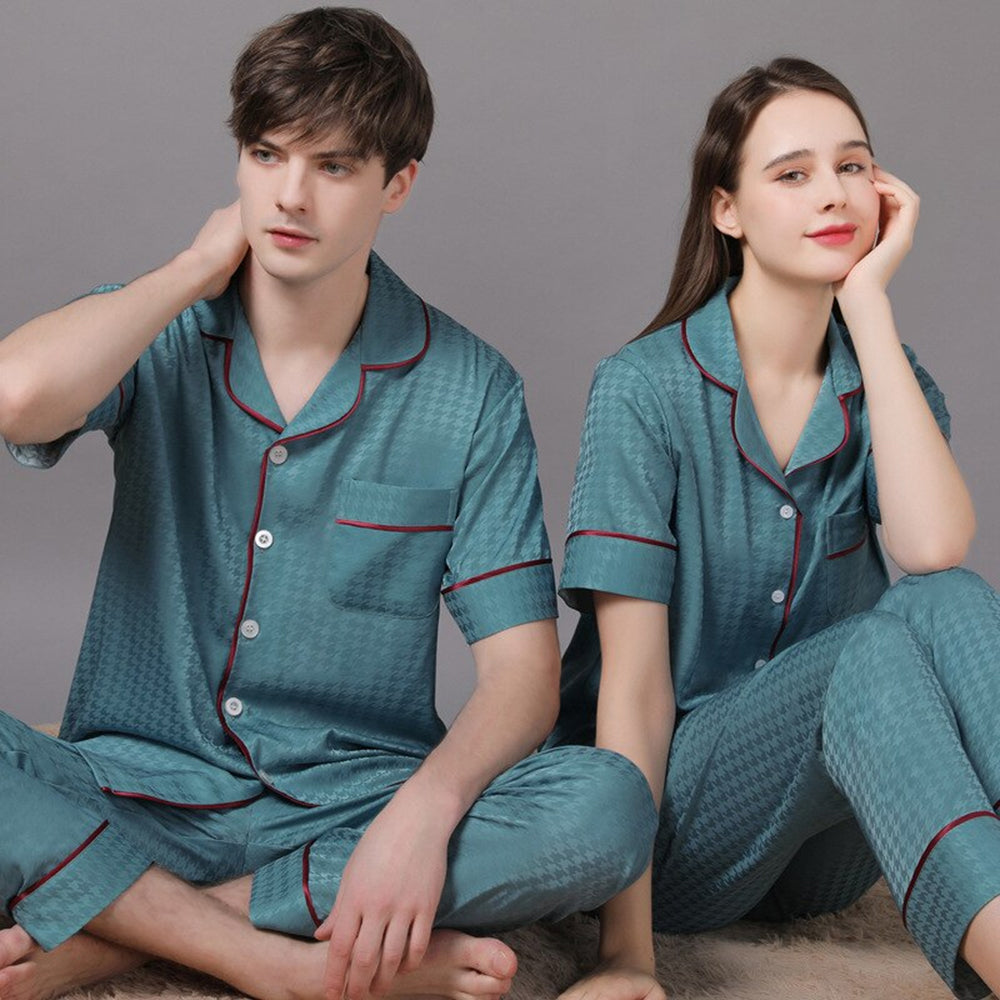 Couple Matching Pajamas CO05-04 GREEN