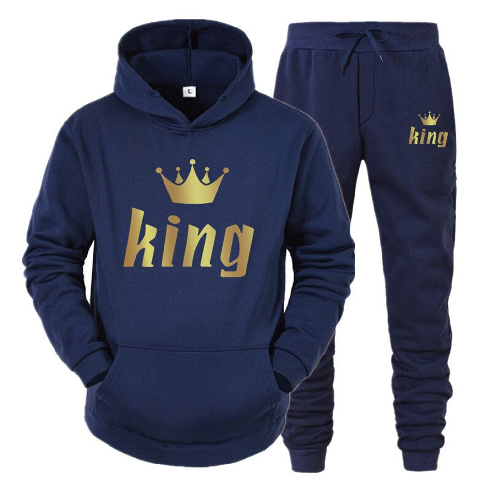 King & Queen Couple Sweatsuits Tracksuits