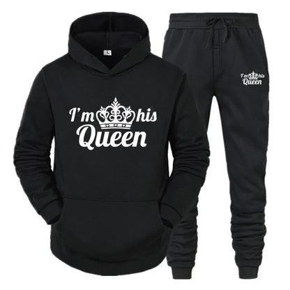 I'm Her King I'm His Queen Couple Sweatsuits