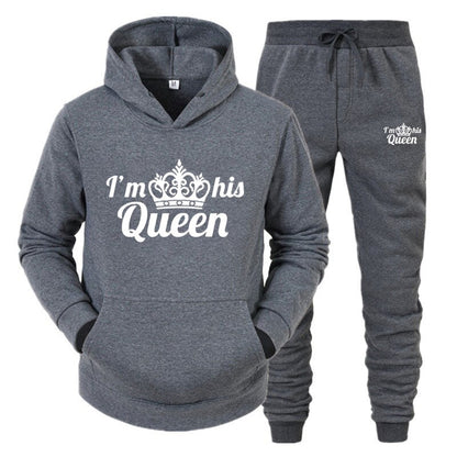 I'm Her King I'm His Queen Couple Sweatsuits