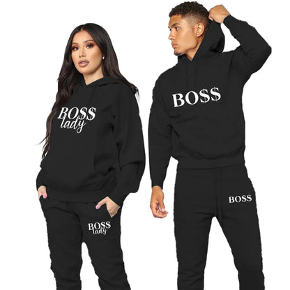 Boss & Boss Lady Couple Sweatsuits (Hoodies & Sweatpants)