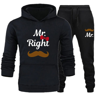 Mr Right & Mrs Always Right Couple Tracksuits