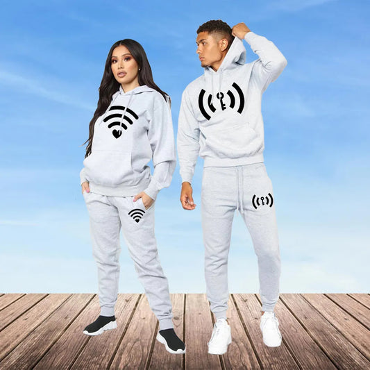 Lover Wifi Cute Matching Couple Sweatsuits