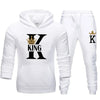 K&Q King & Queen Couple Matching Tracksuits