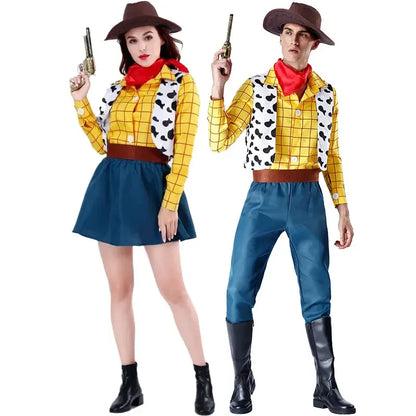 Toy Story Sheriff Cowboy Couple Halloween Costume