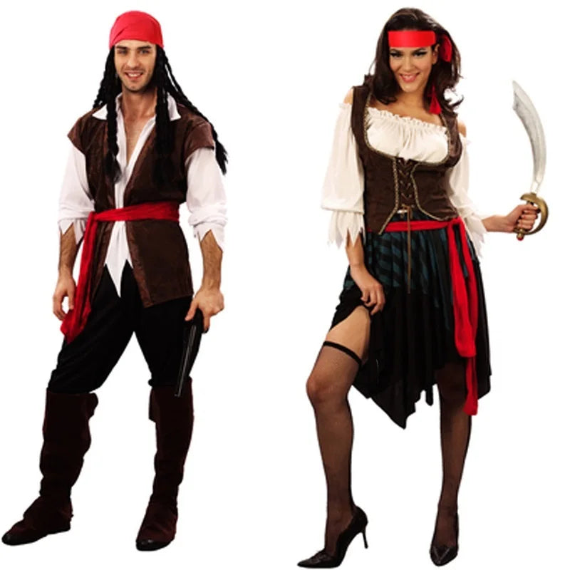 Pirates of the Caribbean Couple Halloween Costume