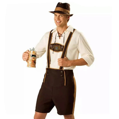 Oktoberfest Bartender Waitress Couple Cosplay Costume