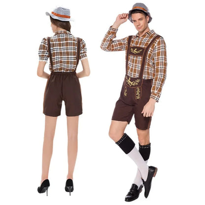 Oktoberfest Bavarian Beer Couple Halloween Costume