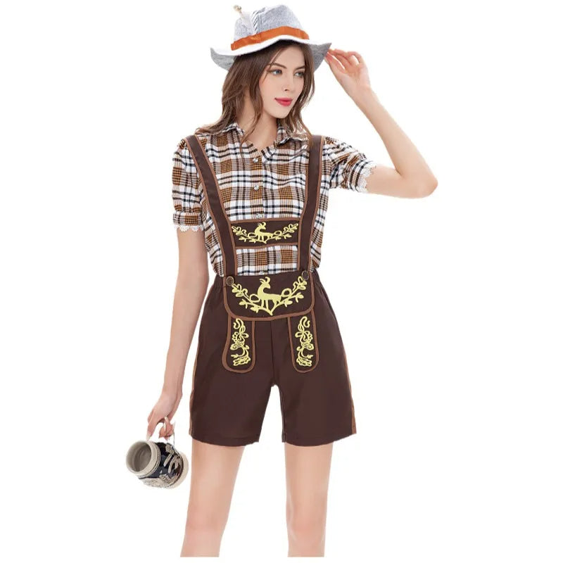 Oktoberfest Bavarian Beer Couple Halloween Costume