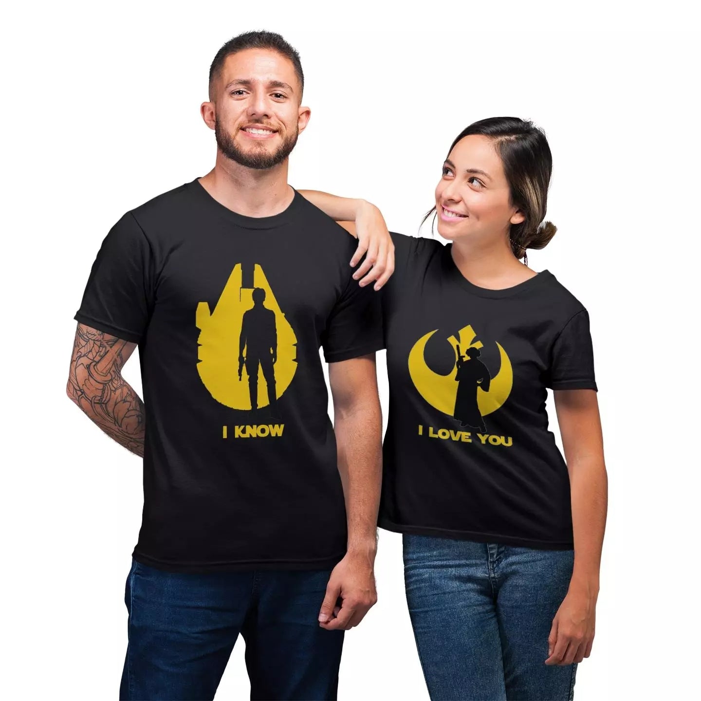I Love You I Know Star Wars Couple Shirts