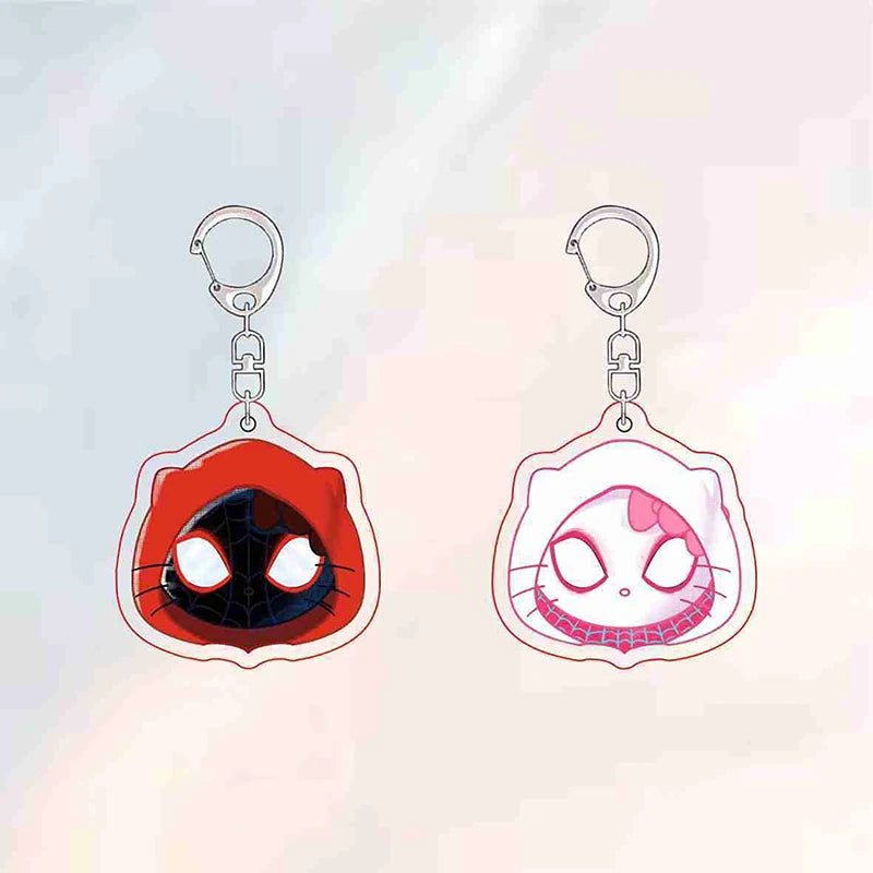 Spiderman Couple Keychains