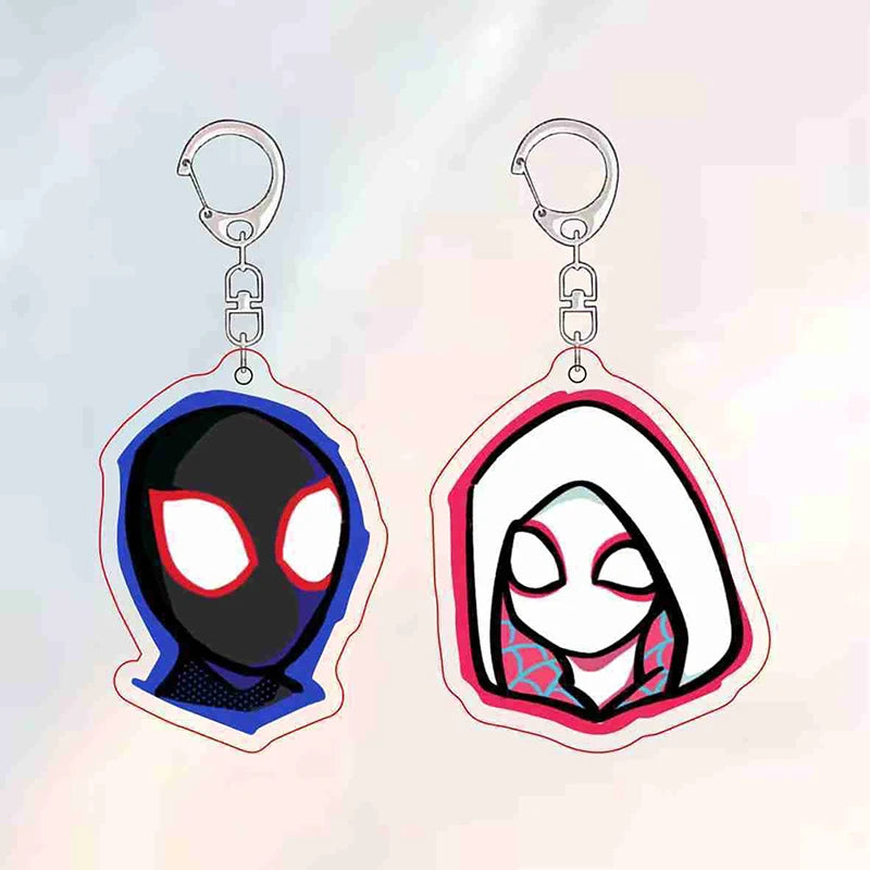 Spiderman Couple Keychains