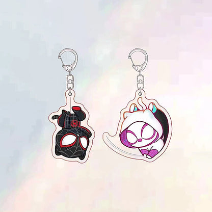 Spiderman Couple Keychains