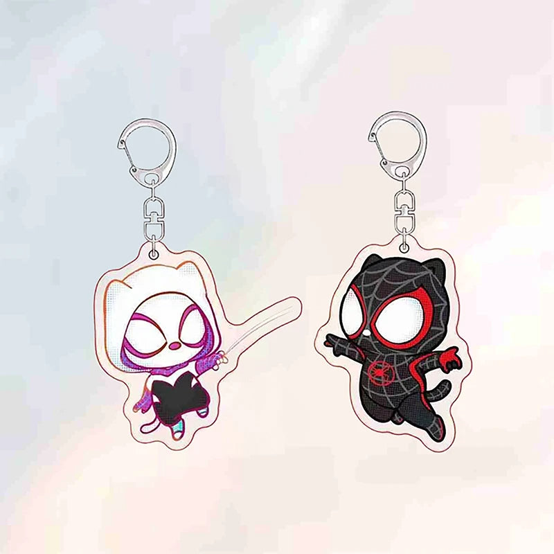 Spiderman Couple Keychains