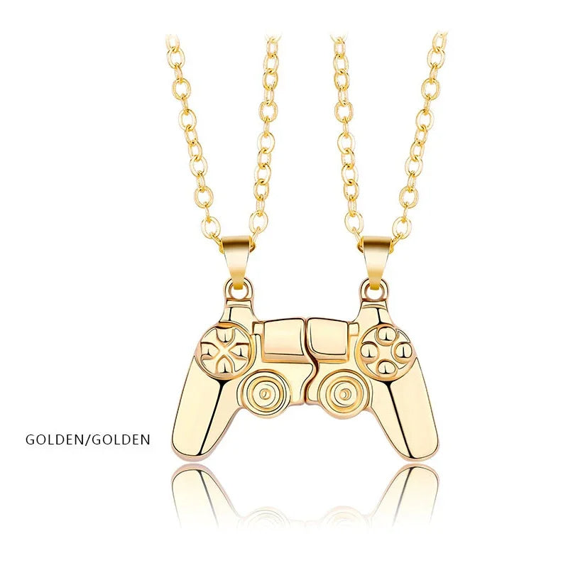 Game Controller Couple Necklaces for Boyfriend & Girlfriend