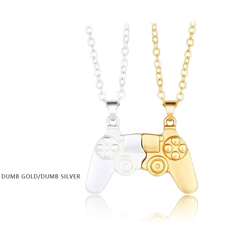 Game Controller Couple Necklaces for Boyfriend & Girlfriend