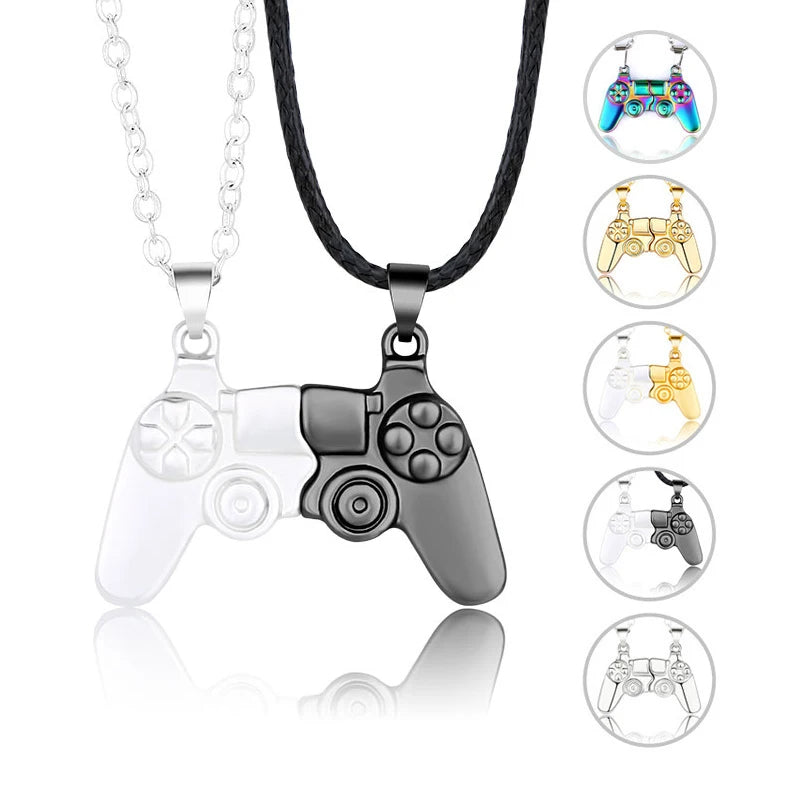 Game Controller Couple Necklaces for Boyfriend & Girlfriend