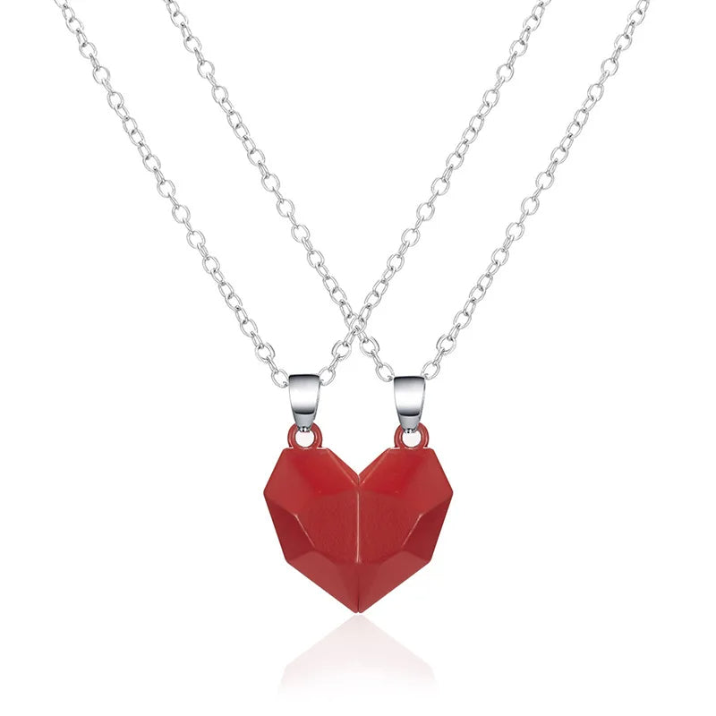 Love Stone Couple Matching Necklaces