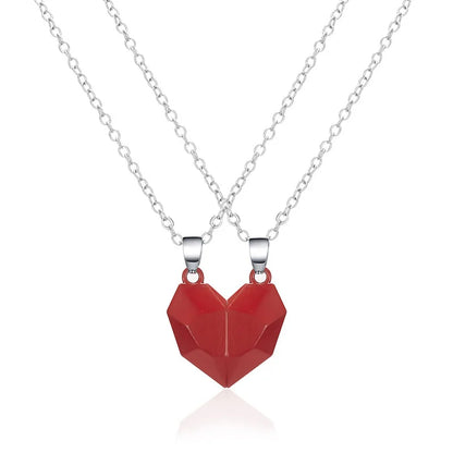 Love Stone Couple Matching Necklaces